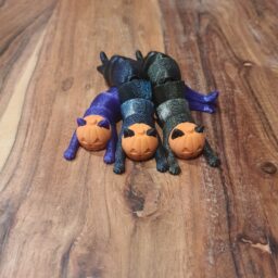 Wiggly Halloween Cats